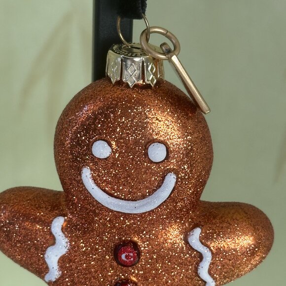 COACH GINGERBREAD BOY ORNAMENT BOXED:NIB CCD48 - Picture 7 of 16